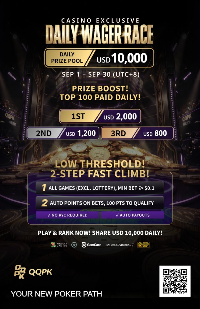 Daily speed wagering board | casino USD 10,000