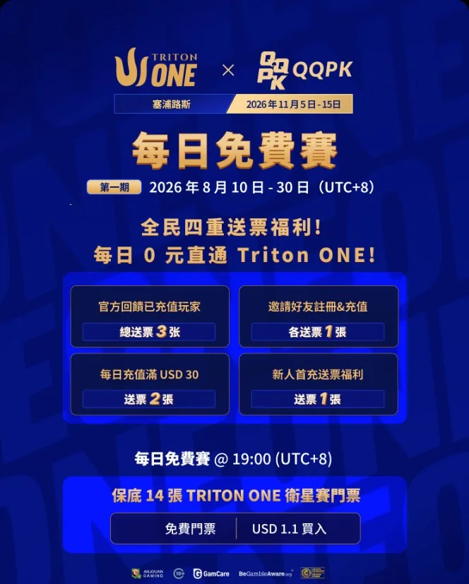 Daily freeroll | path to Triton ONE