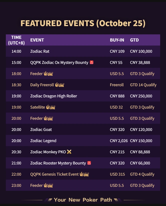 QQPK daily flights 2026-10-25